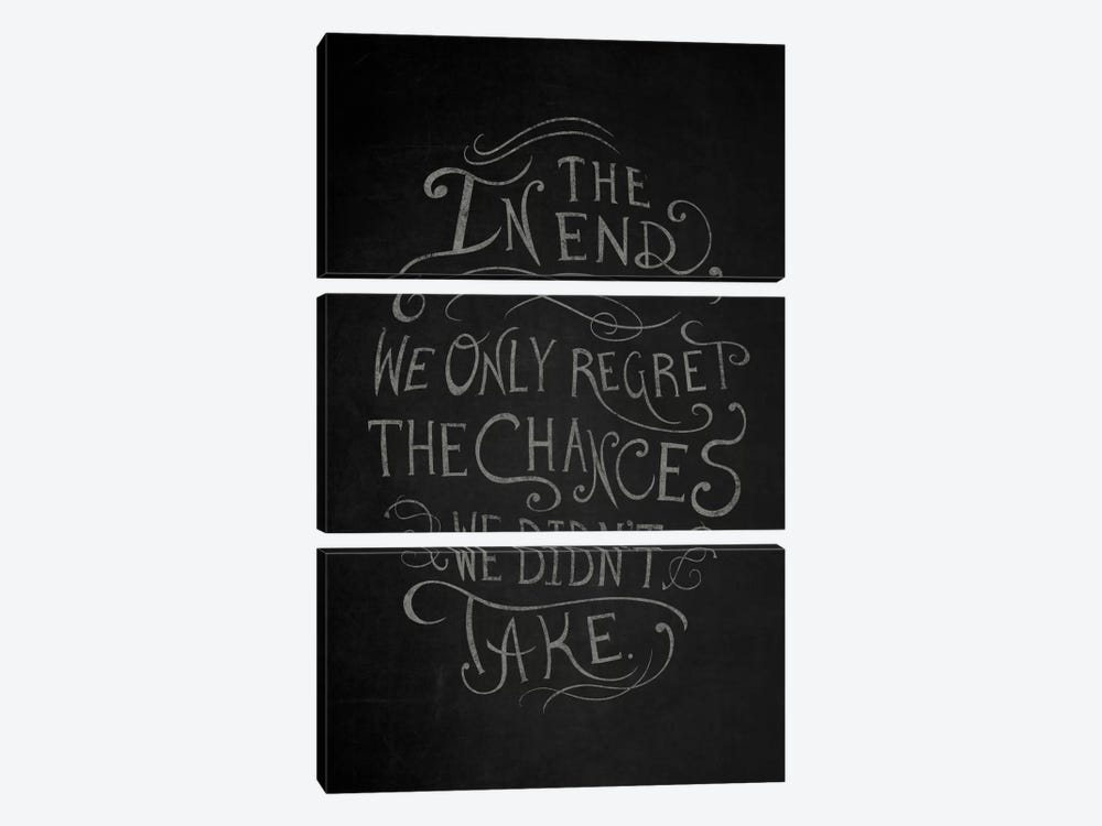 Chances We Didn't Take by 5by5collective 3-piece Canvas Wall Art