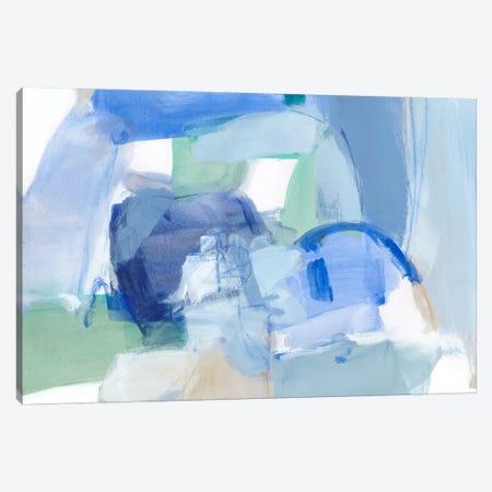 Blue Formation II Canvas Print #CLO11} by Christina Long Canvas Art Print
