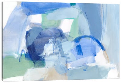 Blue Formation II Canvas Art Print