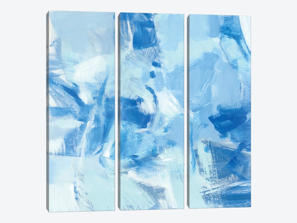 Blue Light II by Christina Long 3-piece Canvas Art
