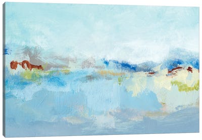 Sea Breeze Landscape I Canvas Art Print