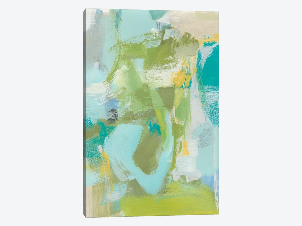 Sea Glass Abstraction I by Christina Long 1-piece Canvas Art