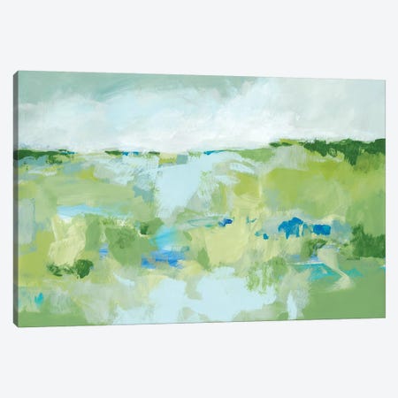 Spring Green I Canvas Print #CLO26} by Christina Long Art Print