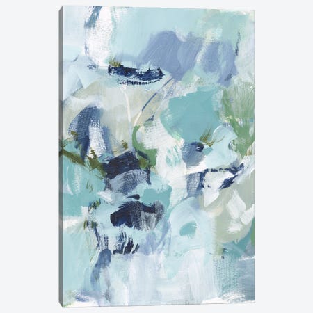 Azure Abstract I Canvas Print #CLO54} by Christina Long Canvas Art