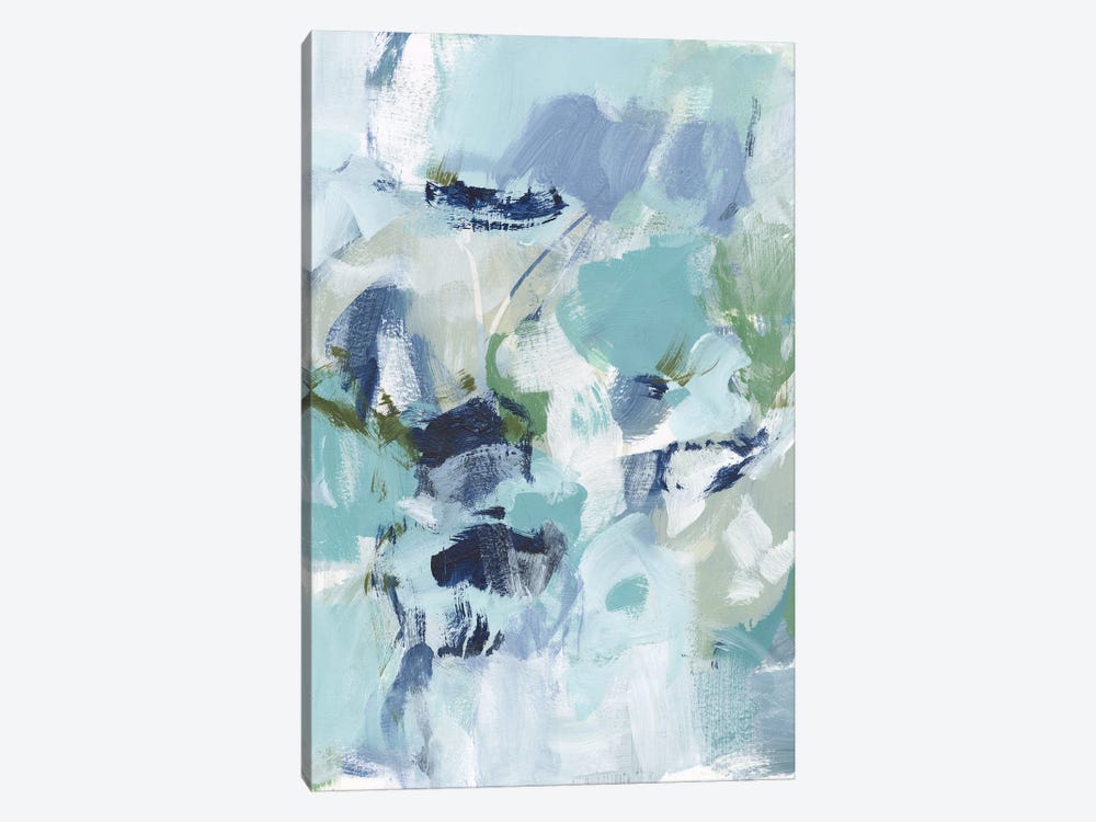 Azure Abstract I by Christina Long 1-piece Canvas Art Print