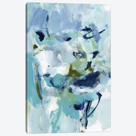Azure Abstract II Canvas Print #CLO55} by Christina Long Canvas Wall Art