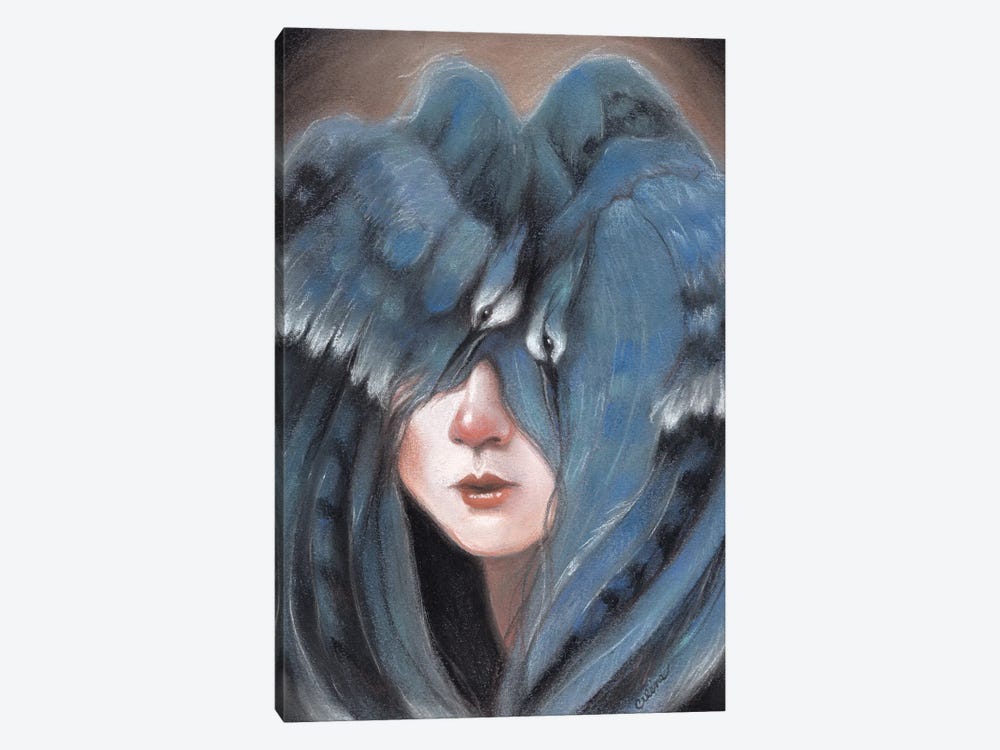 Listening To The Blues by Celene Petrulak 1-piece Art Print
