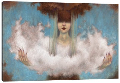 Ephemeral Beauty Canvas Art Print - The Perfect Storm