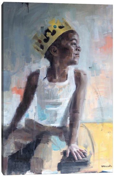 Beyond The Horizon Canvas Art Print - Black Lives Matter Art
