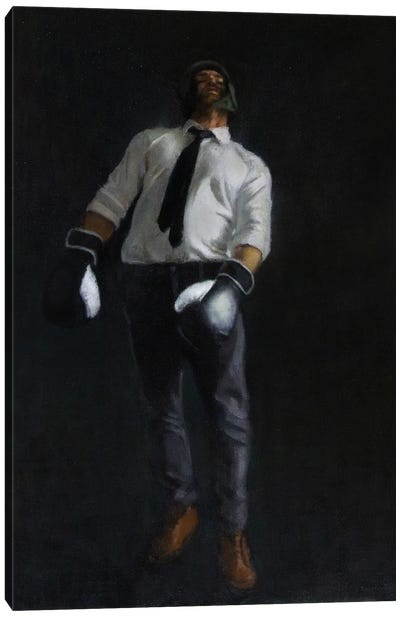 Lightweight Canvas Art Print - Boxing Art