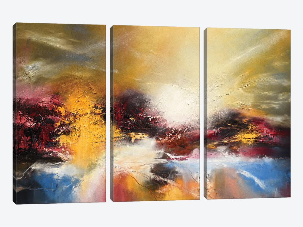 A Dream Within A Dream by Christopher Lyter 3-piece Canvas Art
