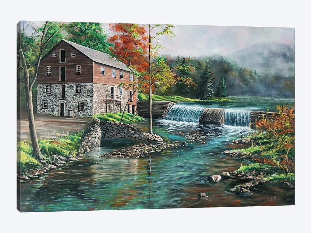 Everhart Mill by Christopher Lyter 1-piece Art Print