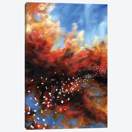 Explosion In The Sky Canvas Print #CLT11} by Christopher Lyter Canvas Art