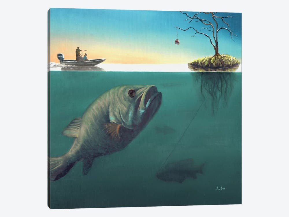 Fish Tales by Christopher Lyter 1-piece Art Print