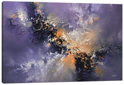 Lavender Storm Canvas Art Print - Christopher Lyter