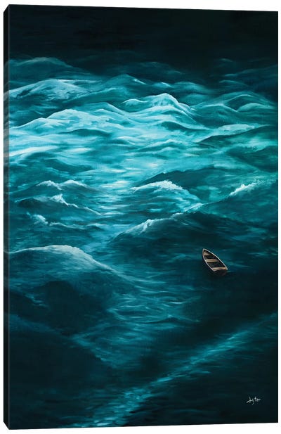 Adrift Canvas Art Print - Christopher Lyter