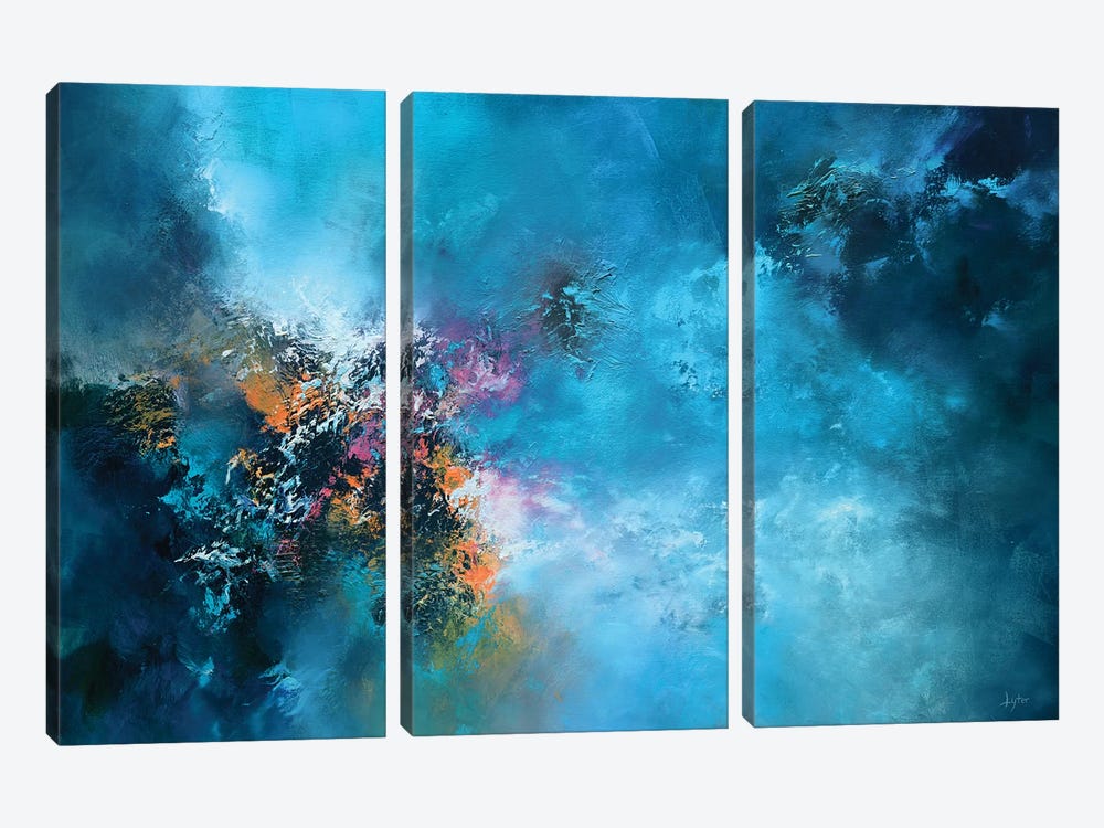 Oblivion Is The Only Certainty by Christopher Lyter 3-piece Canvas Artwork