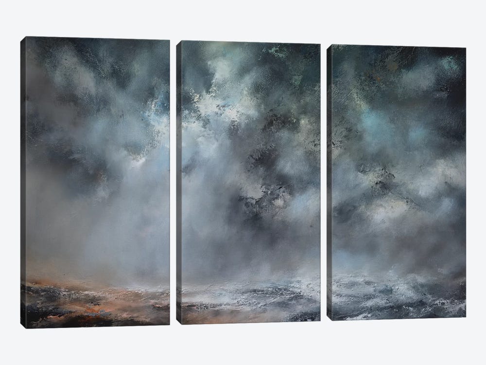 On Lonely Shores by Christopher Lyter 3-piece Canvas Art Print