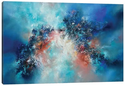 Out Of The Blue Canvas Art Print - Christopher Lyter
