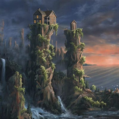 Room With A View by Christopher Lyter metal wall art