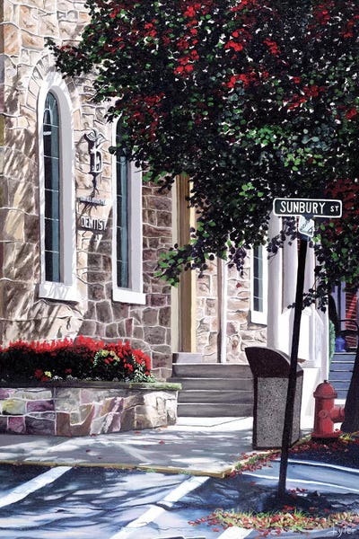 Sunbury Street by Christopher Lyter multi panel art