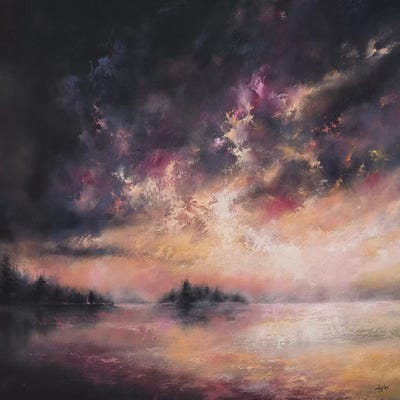 As The Evening Twilight Fades Away by Christopher Lyter canvas print