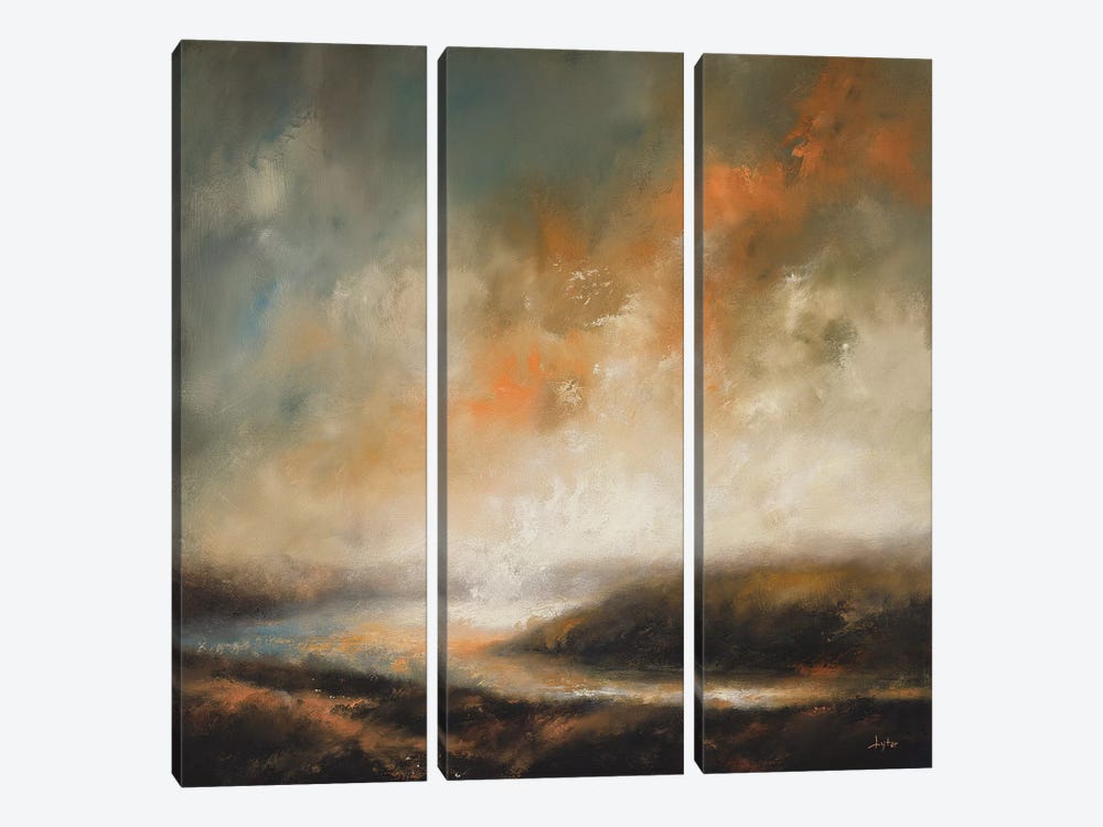 The Last Of What Has Passed by Christopher Lyter 3-piece Canvas Art Print