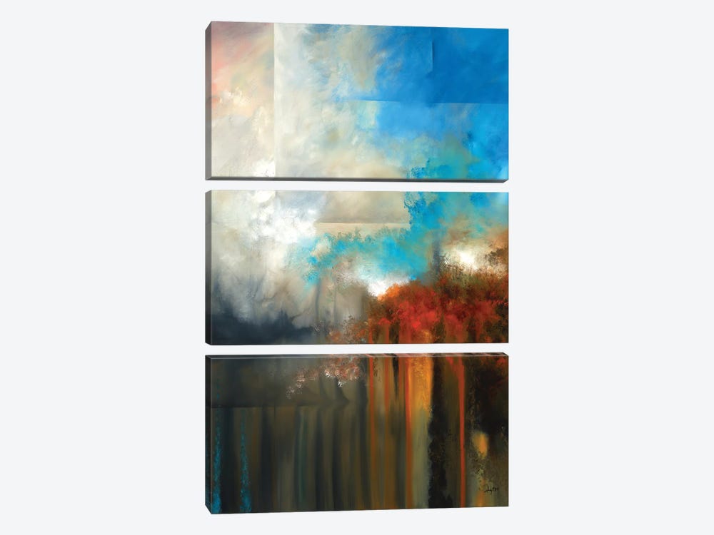 Uncharted Waters by Christopher Lyter 3-piece Canvas Art Print