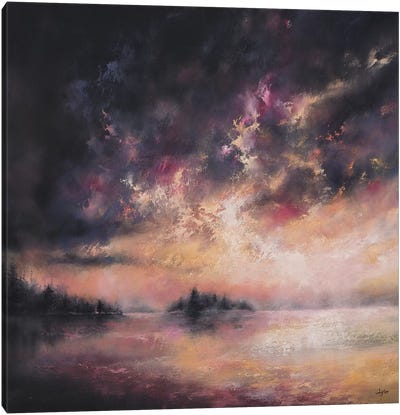 As The Evening Twilight Fades Away Canvas Art Print - Christopher Lyter