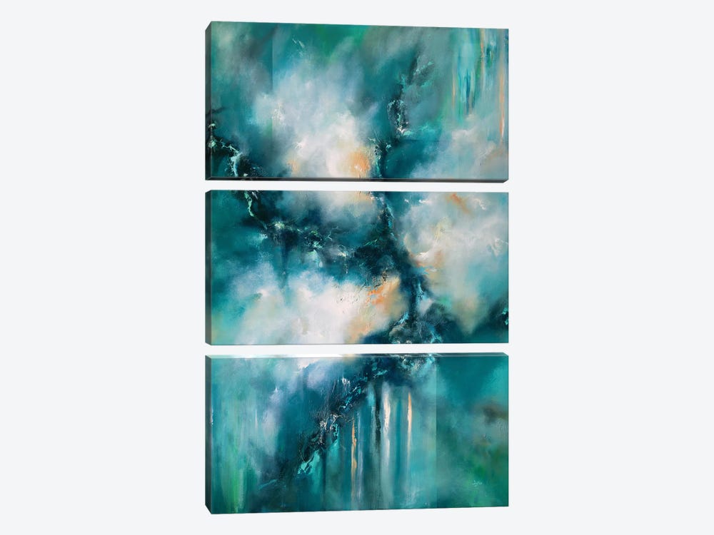 On An Infinite Ocean by Christopher Lyter 3-piece Canvas Print