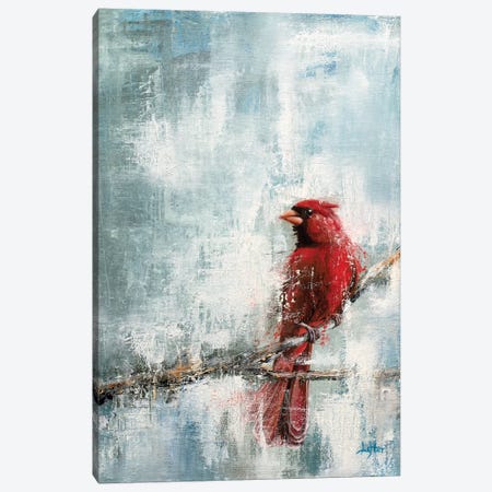 Wintry Red Canvas Print #CLT46} by Christopher Lyter Canvas Art