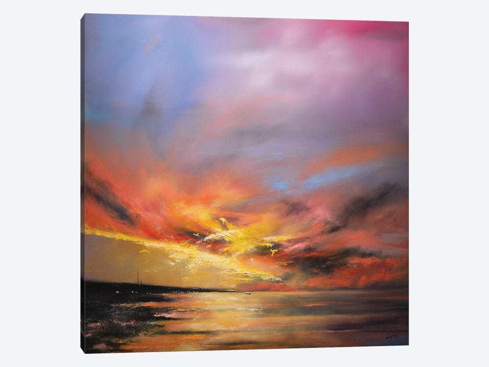 If Twilight Were Not by Christopher Lyter 1-piece Canvas Print