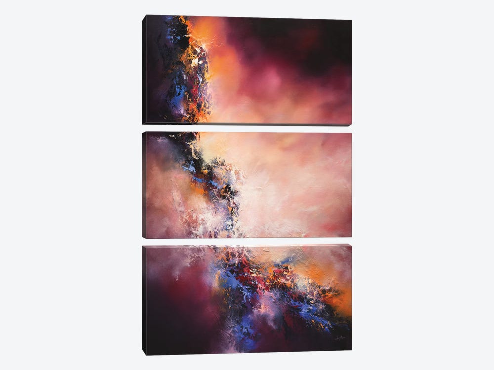 Of All Passions The Strongest by Christopher Lyter 3-piece Canvas Wall Art