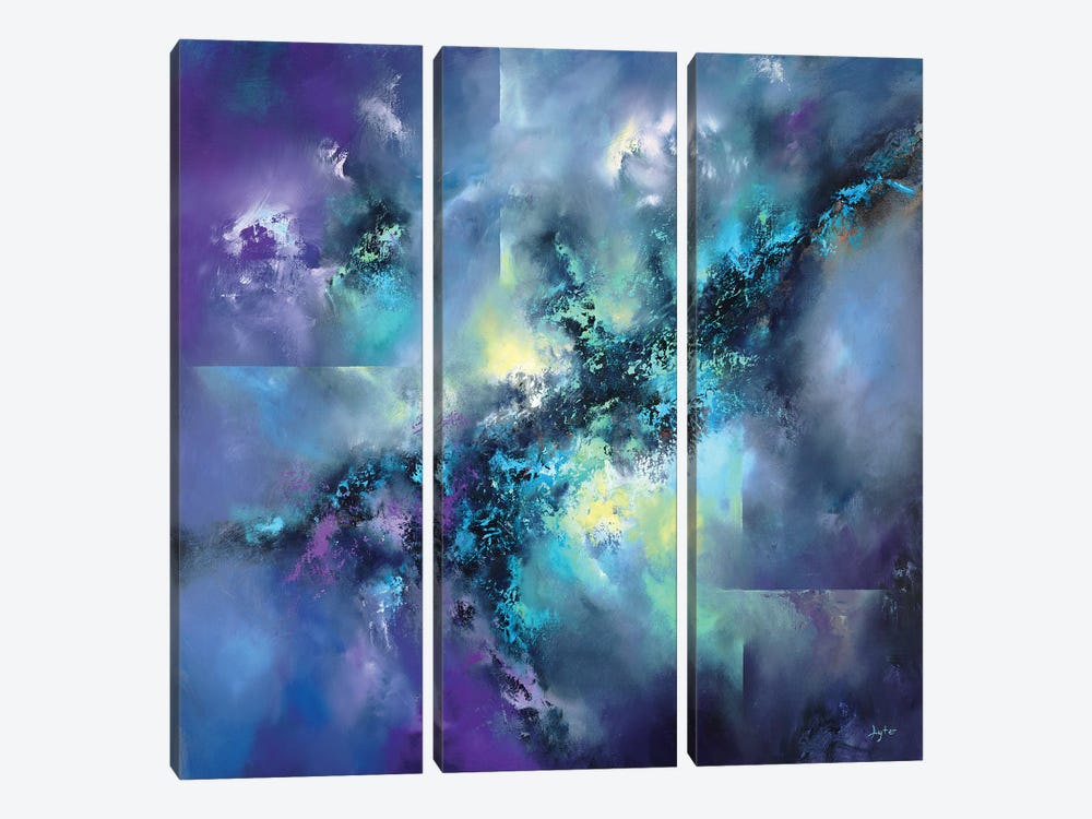 Event Horizon by Christopher Lyter 3-piece Canvas Artwork