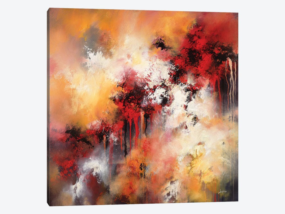 With Flames Of Many Colors 1-piece Canvas Wall Art