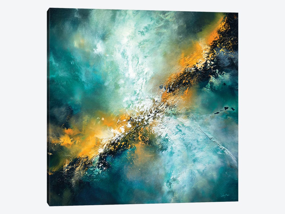The Universe Surrenders by Christopher Lyter 1-piece Canvas Print