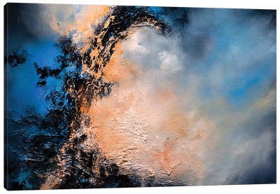 Blue Oblivion Canvas Art Print - Christopher Lyter