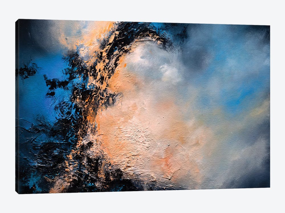 Blue Oblivion by Christopher Lyter 1-piece Canvas Wall Art