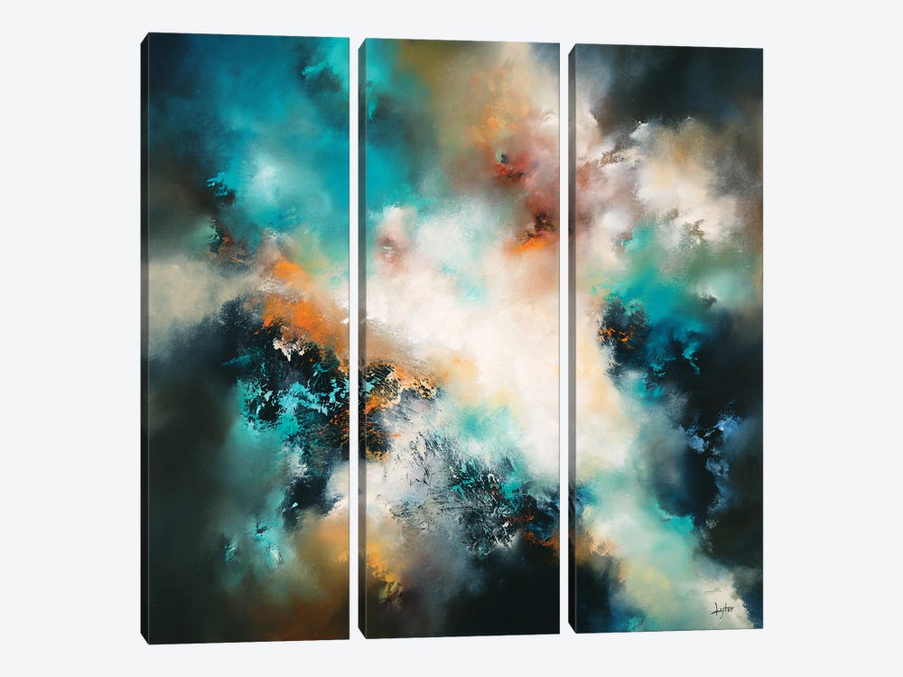 In The Twilight Of Memory by Christopher Lyter 3-piece Canvas Wall Art
