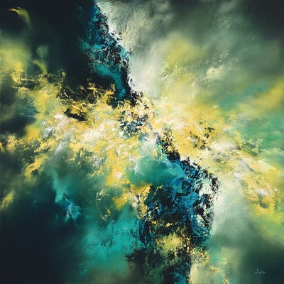 Fractured Sense Of Self by Christopher Lyter multi panel art