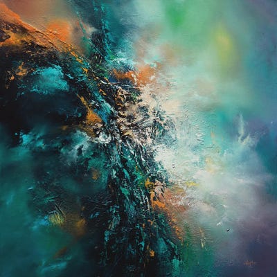 In All Chaos, A Cosmos by Christopher Lyter multi panel art