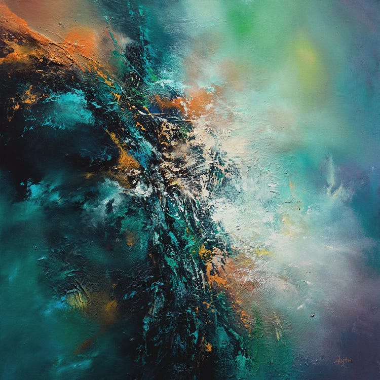 In All Chaos, A Cosmos by Christopher Lyter canvas print