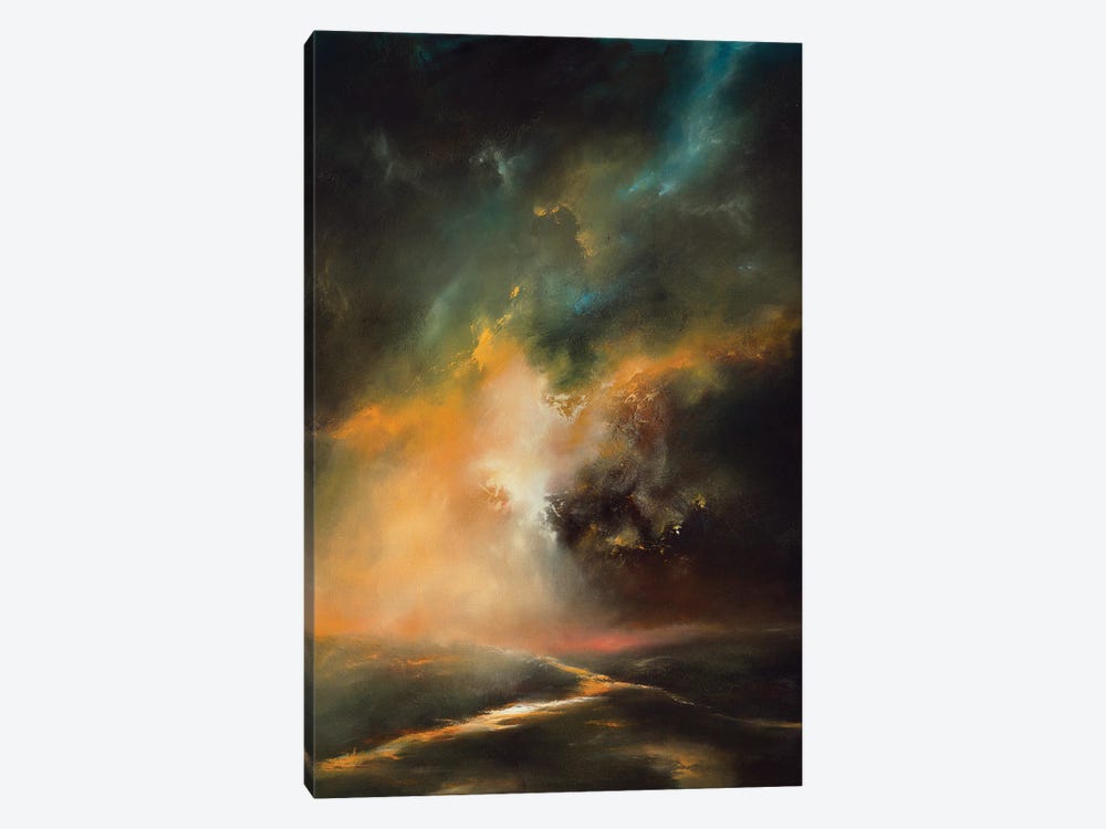 Riding With The Storm Clouds by Christopher Lyter 1-piece Art Print