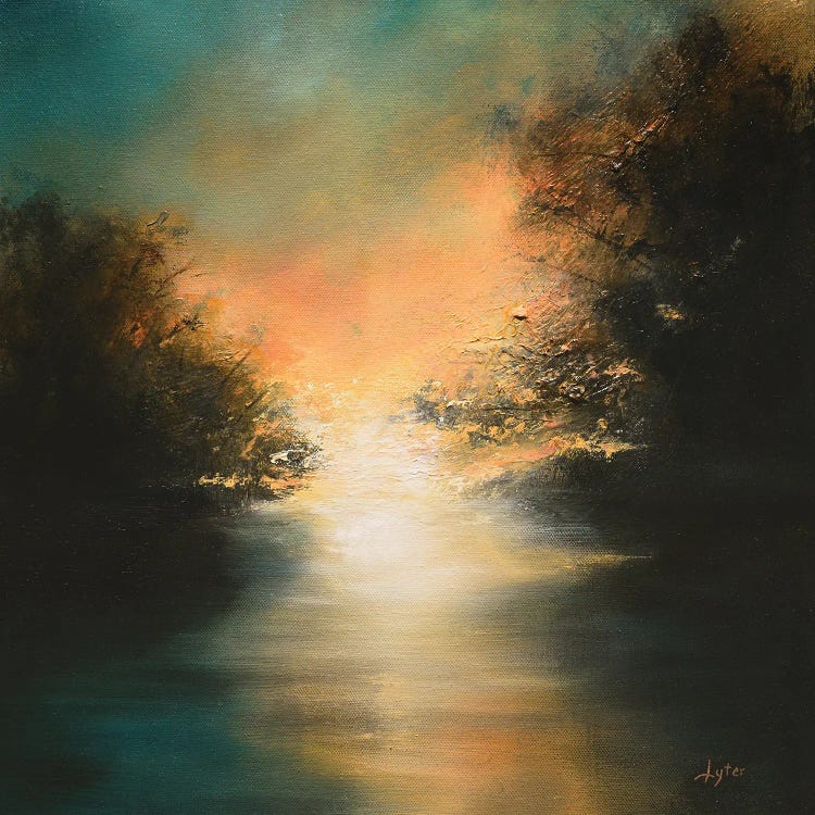 Somewhere Behind The Morning by Christopher Lyter wall art