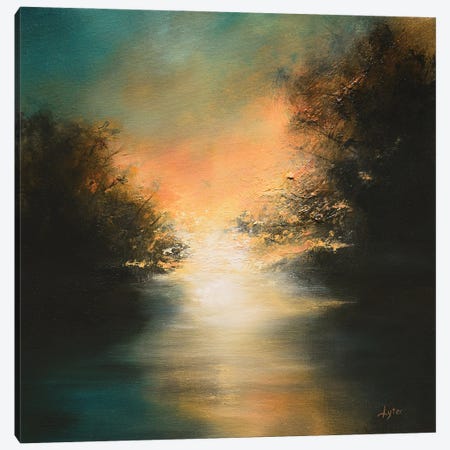 Somewhere Behind The Morning Canvas Print #CLT99} by Christopher Lyter Canvas Wall Art