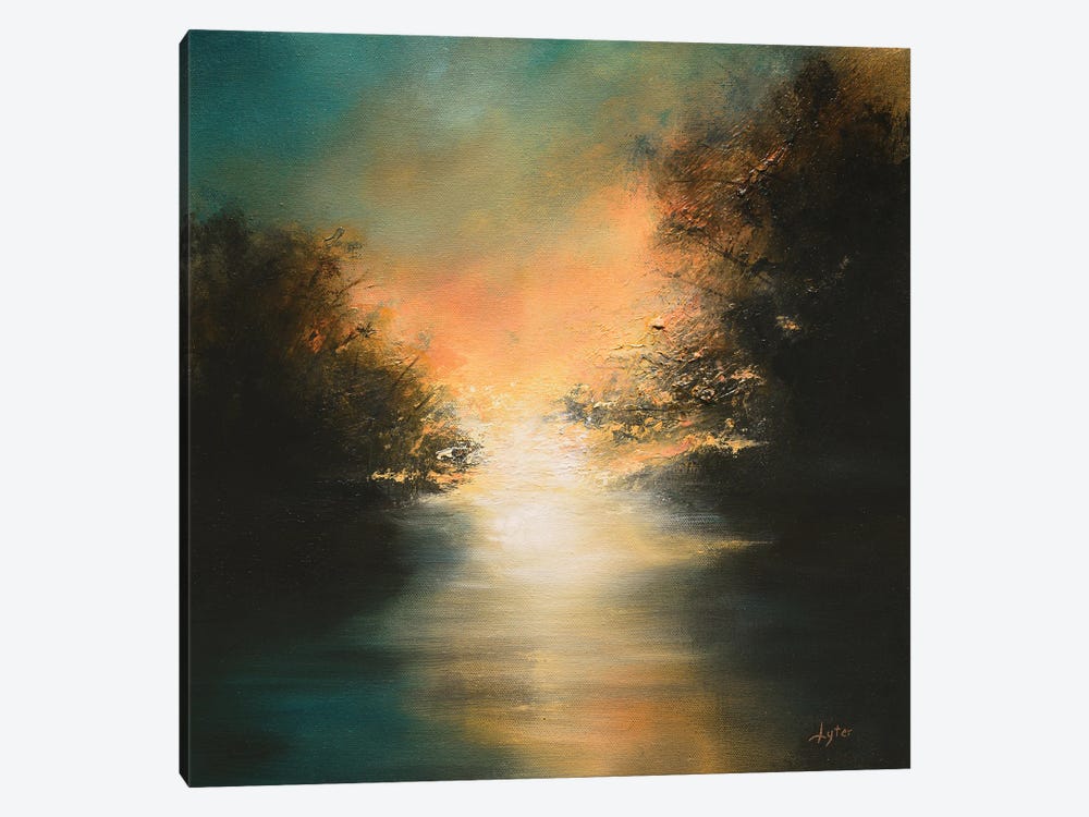 Somewhere Behind The Morning by Christopher Lyter 1-piece Canvas Wall Art