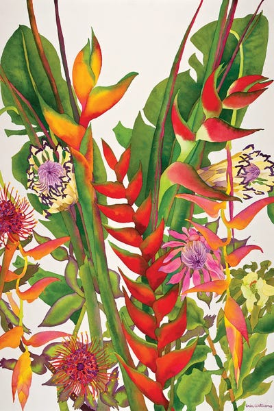Tropical Leaves: Radiant Supreme by Carissa Luminess
