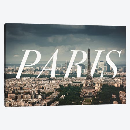 Paris Canvas Print #CLV10} by 5by5collective Canvas Artwork