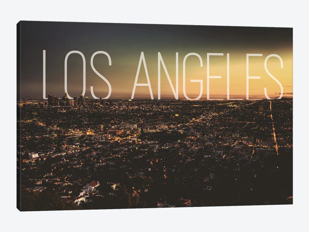 L.A. by 5by5collective 1-piece Canvas Art