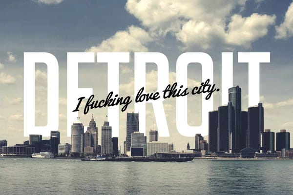 Detroit: Detroit Love by 5by5collective